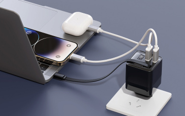 Logotrade business gifts photo of: Urban Vitamin Mendocino 65W GaN charger retractable cable