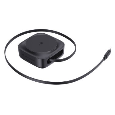 Logo trade business gifts image of: Urban Vitamin Goleta 2-in-1 15W magnetic wireless charger