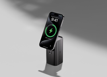 Logo trade promotional product photo of: Urban Vitamin Sunnyvale 100W 15.000mAh magnetic powerbank