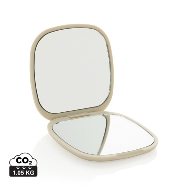 Logo trade promotional product photo of: Reflecta RCS recycled plastic make-up mirror