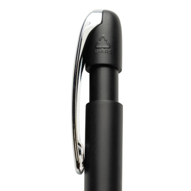 Logo trade promotional product photo of: Glide GRS certified R-ABS Metal Clip Pen