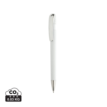 Logo trade corporate gifts image of: Glide GRS certified R-ABS Metal Clip Pen