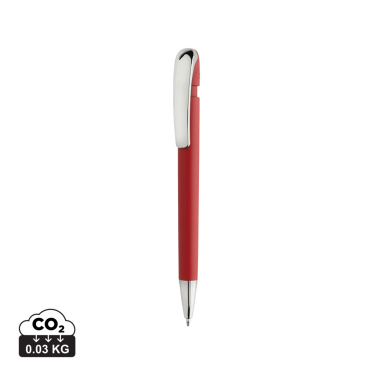Logotrade promotional items photo of: Glide GRS certified R-ABS Metal Clip Pen