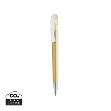 Logotrade business gift image of: Glide GRS certified R-ABS Metal Clip Pen