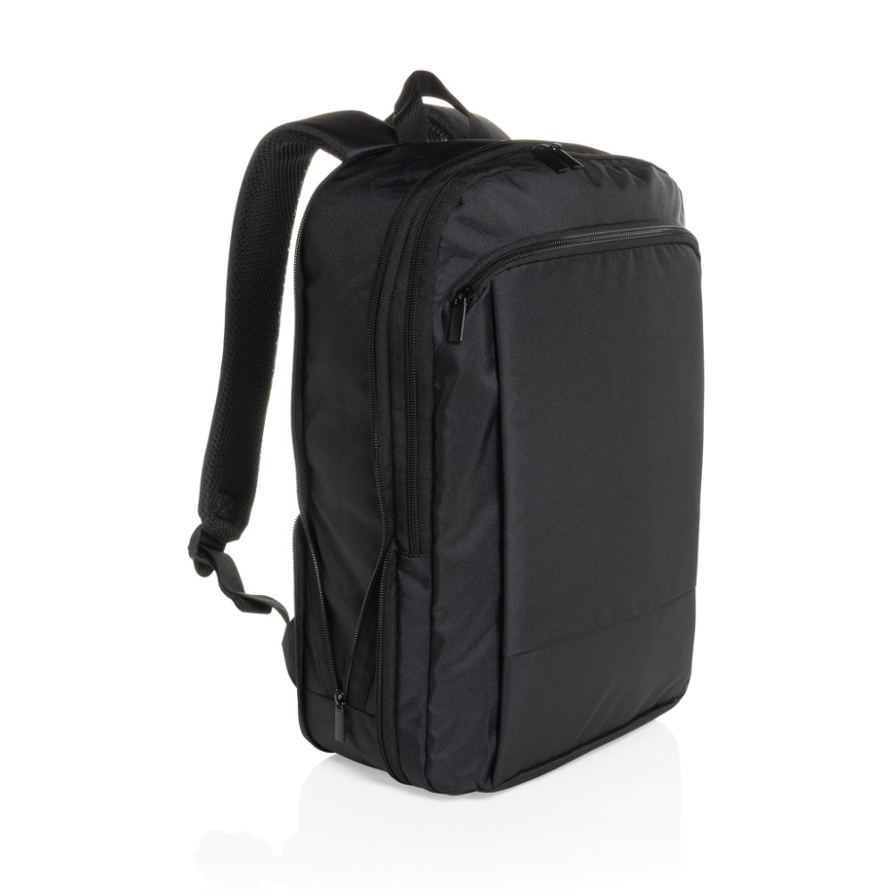 Logotrade promotional giveaways photo of: Flexpack Aware™ RPET Expandable Slim 15.6" Laptop Backpack