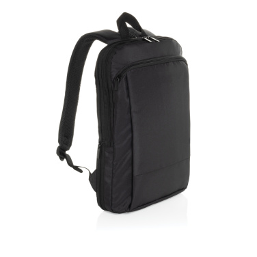 Logo trade promotional gifts image of: Flexpack Aware™ RPET Expandable Slim 15.6" Laptop Backpack