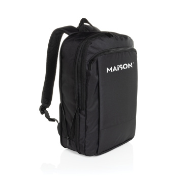 Logotrade promotional items photo of: Flexpack Aware™ RPET Expandable Slim 15.6" Laptop Backpack