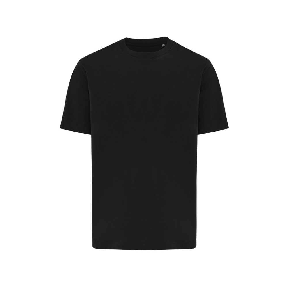 Logo trade promotional merchandise image of: IQONIQ Nikko heavyweight recycled cotton t-shirt