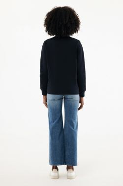 Logotrade corporate gift picture of: IQONIQ Elgon recycled cotton quarter zip sweater