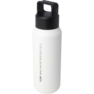 Logo trade corporate gifts image of: Astra 600 ml RCS certified recycled stainless steel copper vacuum insulated water bottle