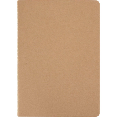 Logotrade promotional merchandise picture of: Slyk A5 kraft cahier notebook with dotted pages