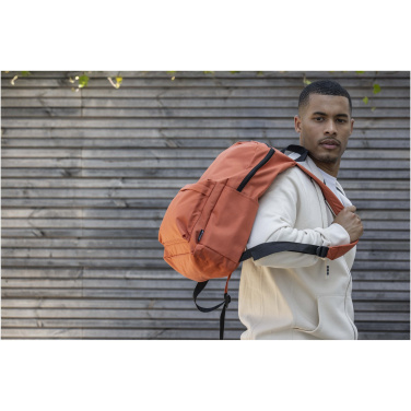 Logo trade promotional gifts picture of: Byron 14" GRS recycled city laptop backpack 16L