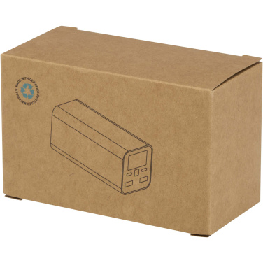 Logotrade business gift image of: Acamar 20.000 mAh 70W recycled aluminium laptop power bank