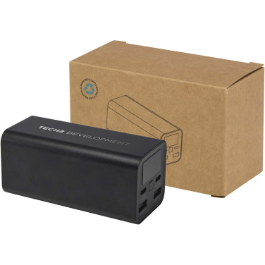 Logotrade promotional products photo of: Acamar 20.000 mAh 70W recycled aluminium laptop power bank