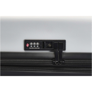 Logo trade promotional gifts image of: Rover 24" GRS recycled expandable trolley 70L