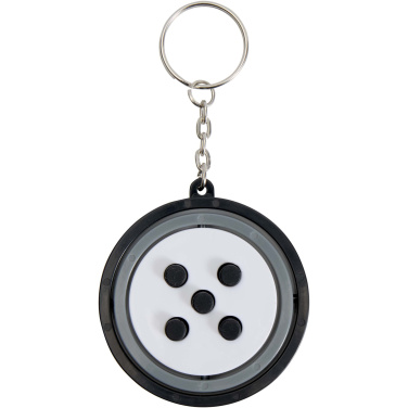 Logo trade promotional gift photo of: Spinx recycled plastic gyroscope fidget keychain
