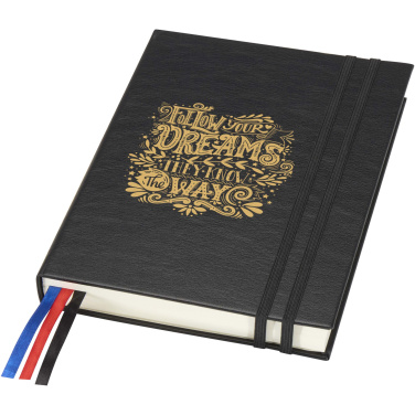 Logotrade promotional product picture of: Alder A5 hard cover notebook