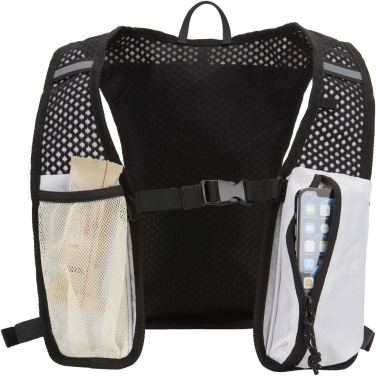 Logotrade promotional item image of: Nomad GRS recycled running vest hydration pack 5L