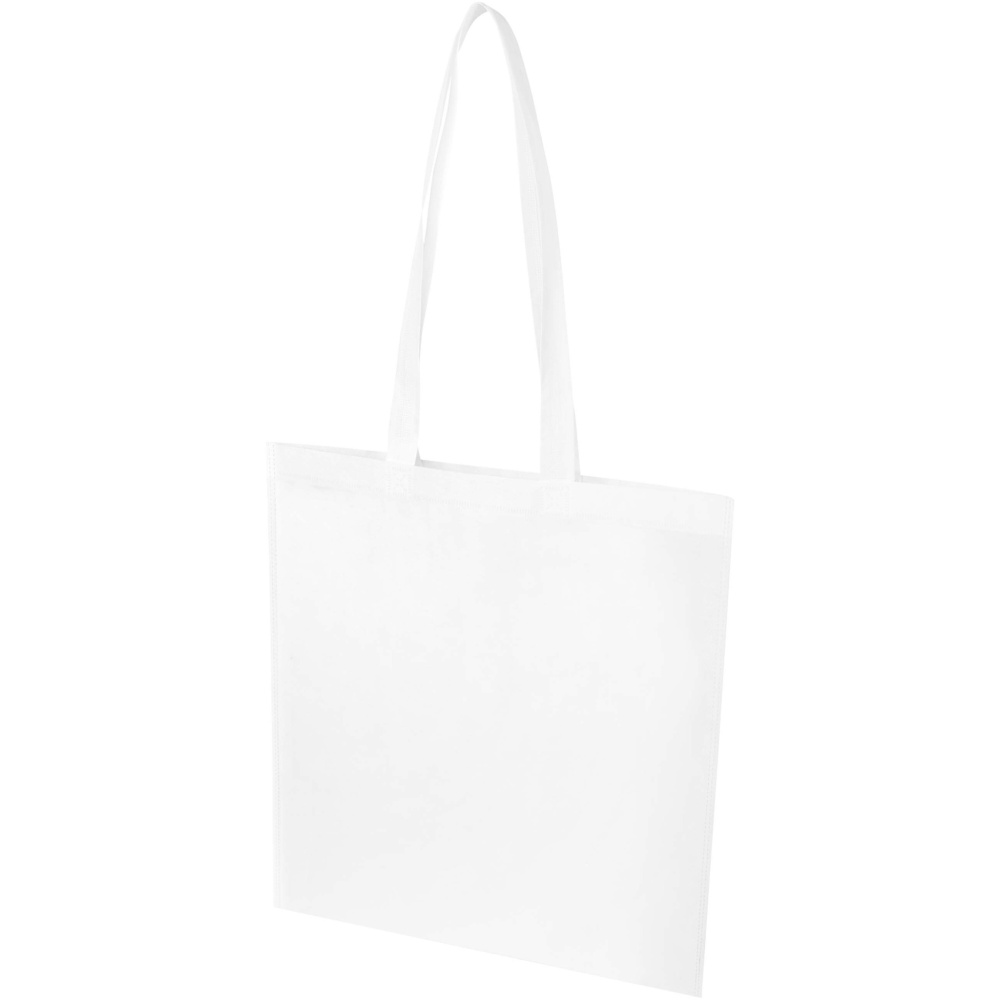 Logo trade promotional giveaways image of: EcoSeal GRS recycled nonwoven convention tote bag 6L