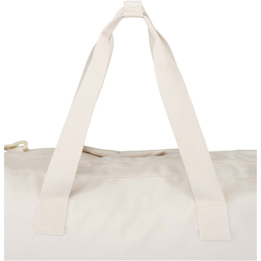 Logo trade promotional merchandise photo of: Trip Aware™ recycled travel duffel bag 42L