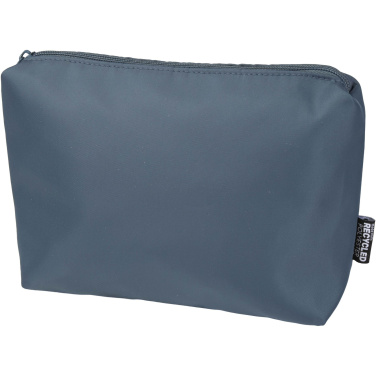 Logo trade business gift photo of: Trip Aware™ recycled travel toiletry pouch 2L