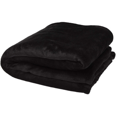 Logo trade promotional merchandise image of: Ashen GRS recycled sherpa blanket