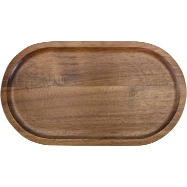 Logo trade advertising product photo of: Edge acacia wood serving tray