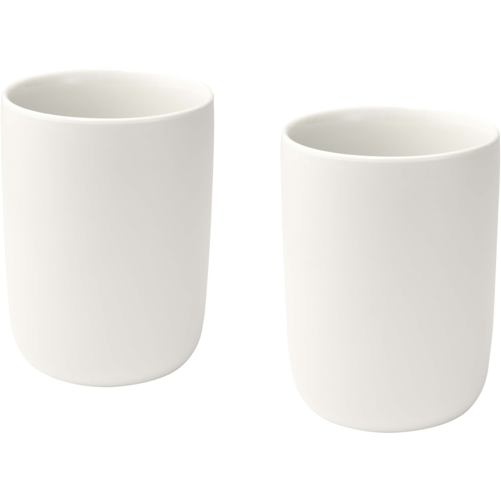 Logo trade promotional product photo of: Male 350 ml ceramic cups - set of 2