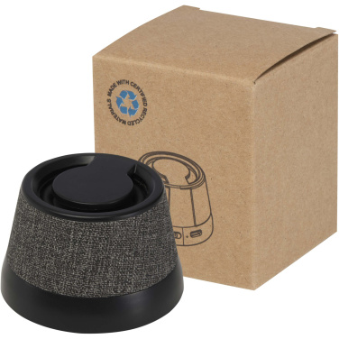 Logo trade promotional products picture of: Horna 3W recycled plastic magnetic wireless speaker
