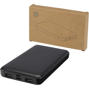 Logo trade promotional item photo of: Intan 10.000 mAh 10W recycled plastic power bank