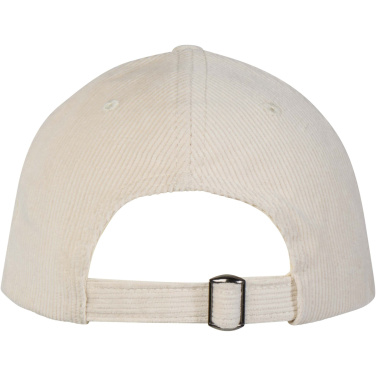 Logotrade advertising product image of: Hutton 6 panel recycled corduroy cap