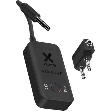 Logo trade corporate gifts image of: Xtorm XAWBT01 AirWave wireless audio adapter