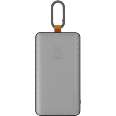 Logo trade promotional merchandise image of: Xtorm XG2S101 Go2 10.000 mAh 15W solar power bank with light
