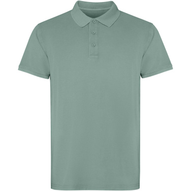 Logo trade promotional giveaways image of: Cobain short sleeve unisex polo