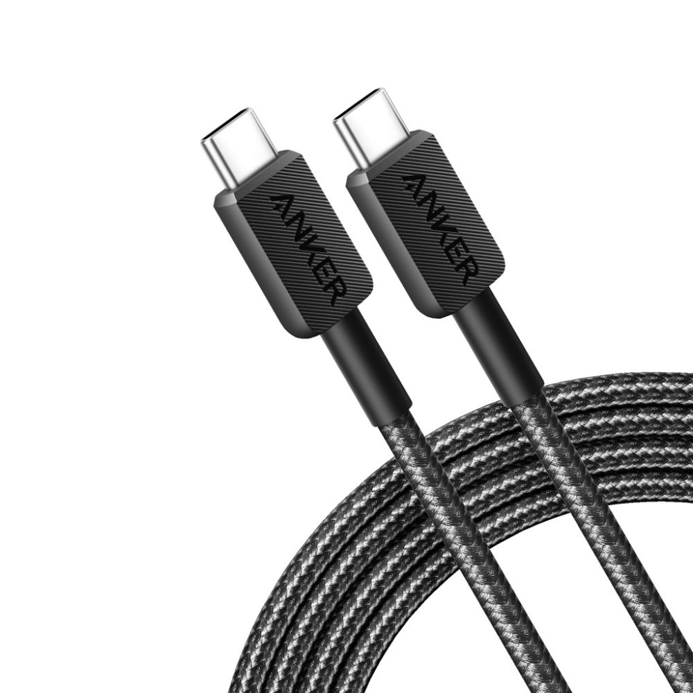 Logo trade promotional products picture of: Anker USB-C to USB-C Cable 1.8 metre 60W