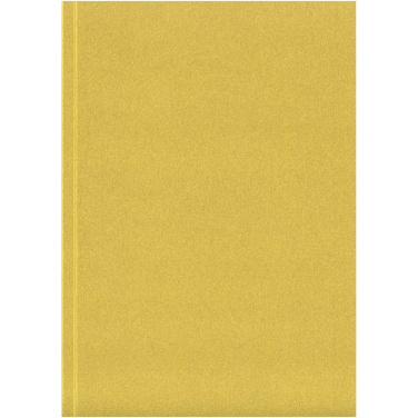 Logotrade promotional giveaway image of: Novella Austen A5 metallic soft cover notebook - 100 sheets
