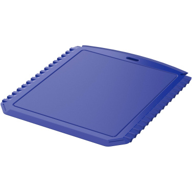 Logo trade promotional gifts image of: Thrym rectangular recycled plastic ice scraper