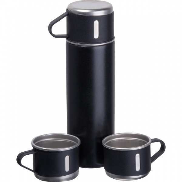 Logo trade promotional gifts picture of: Insulated bottle set ICELAND