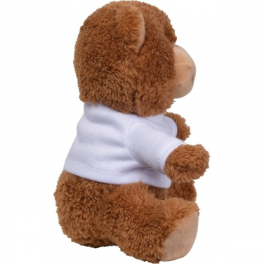 Logo trade promotional giveaways picture of: Plush teddy bear HELSINKI