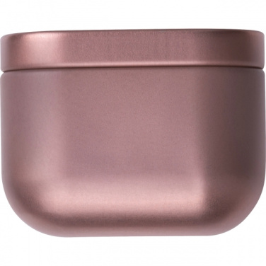 Logo trade promotional product photo of: Candle in tin PRAGUE