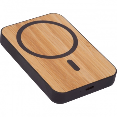 Logo trade promotional gift photo of: Wireless power bank 5 000 mAh CAIRO