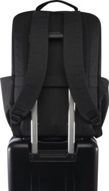 Logotrade promotional giveaway picture of: Libra 15” GRS recycled laptop backpack 15L