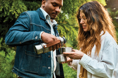 Logotrade promotional merchandise picture of: Black+Blum Explorer Flask Duo 1L