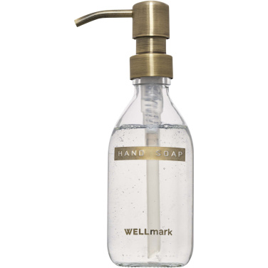 Logotrade promotional merchandise image of: Wellmark Discovery 250 ml hand soap dispenser and 150 g scented candle set