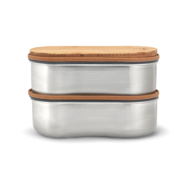 Logo trade business gift photo of: Black+Blum Stainless Steel Double Bento Box