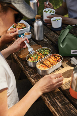 Logo trade promotional gifts image of: Black+Blum Stainless Steel Double Bento Box