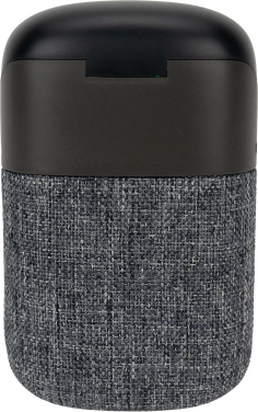 Logo trade promotional merchandise photo of: Bluetooth Speaker HF01 with Built-in Earbuds 2 in 1