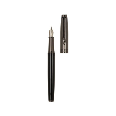 Logotrade corporate gift image of: Writing set rollerball pen and fountain pen ODETTE Pierre Cardin