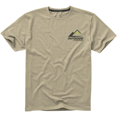 Logo trade promotional products image of: Nanaimo short sleeve men's t-shirt