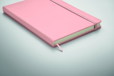 Logo trade promotional giveaways picture of: A5 notebook 96 plain sheets